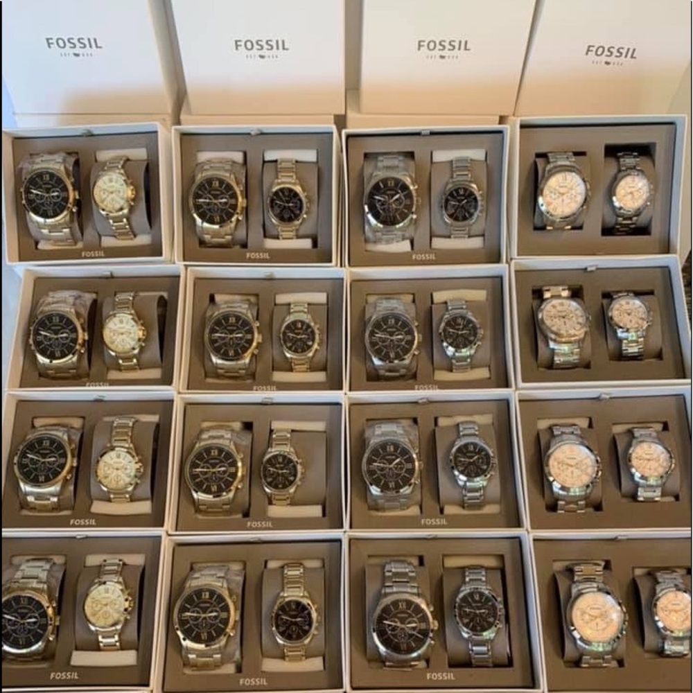 FOSSIL Couple Watch Set